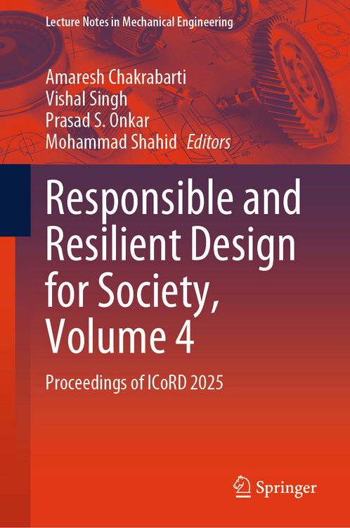 Produktbild: Responsible and Resilient Design for Society, Volume 4