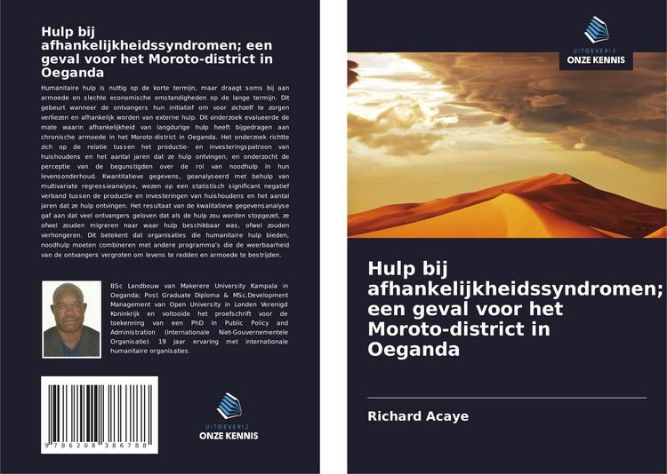 Produktbild: Hulp bij afhankelijkheidssyndromen; een geval voor het Moroto-district in Oeganda