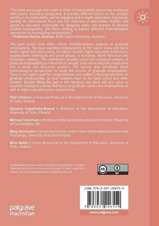 Produktbild: Rethinking Graduate Employability in Context