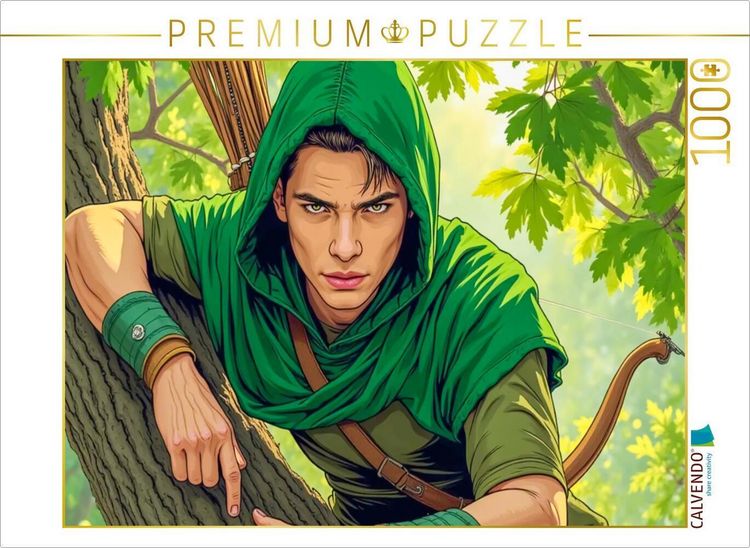 Produktbild: CALVENDO Puzzle Robin Hood | 1000 Teile Lege-Gr&ouml;&szlig;e 64x48cm Foto-Puzzle f&uuml;r gl&uuml;ckliche Stunden