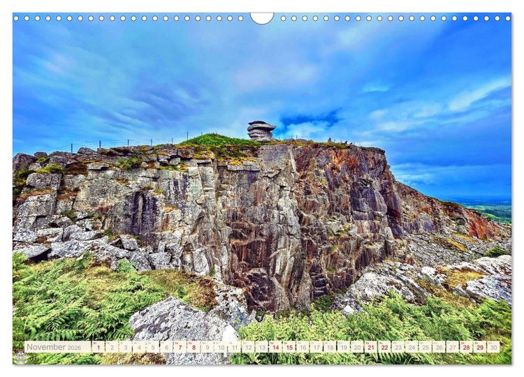 Produktbild: S&uuml;dengland - Mystische Steinkreise und Dartmoor (Wandkalender 2026 DIN A3 quer), CALVENDO Monatskalender