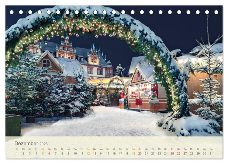 Produktbild: Coburg - oberfr&auml;nkisches Juwel (Tischkalender 2026 DIN A5 quer), CALVENDO Monatskalender