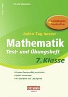 Produktbild: Jeden Tag besser - Mathematik Test- und &Uuml;bungsheft 7. Klasse
