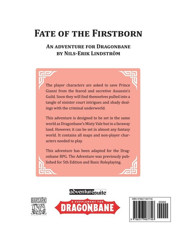 Produktbild: Fate of the Firstborn