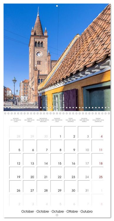 Produktbild: COPENHAGEN Highlights (Wall Calendar 2026 12 &times; 12 Inch) CALVENDO 12 Month Wall Calendar