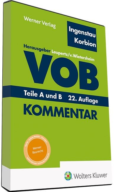 Produktbild: VOB Teile A und B ( DVD )