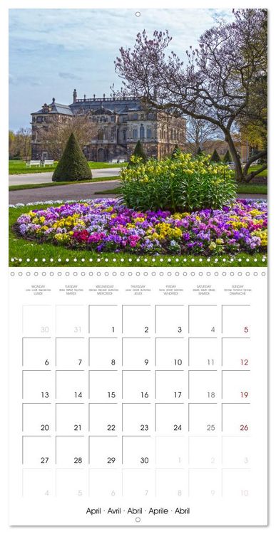 Produktbild: Dresden seasons of a city (Wall Calendar 2026 12 &times; 12 Inch) CALVENDO 12 Month Wall Calendar