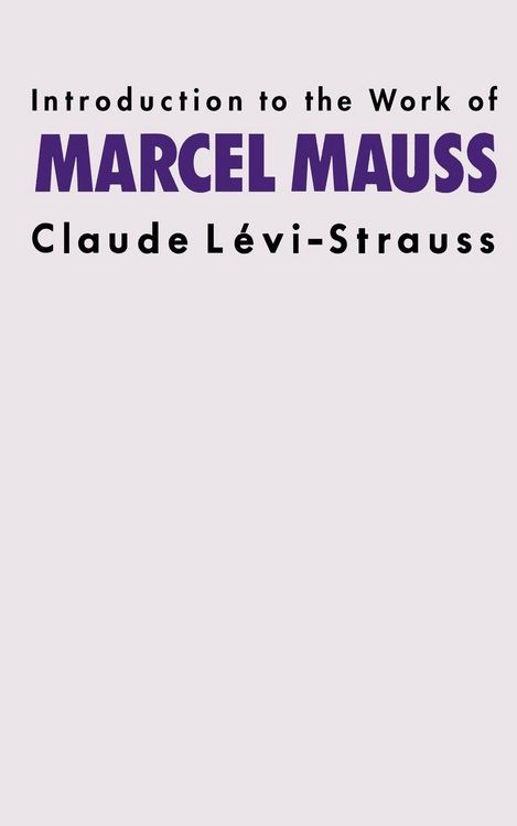 Produktbild: Introduction to the Work of Marcel Mauss