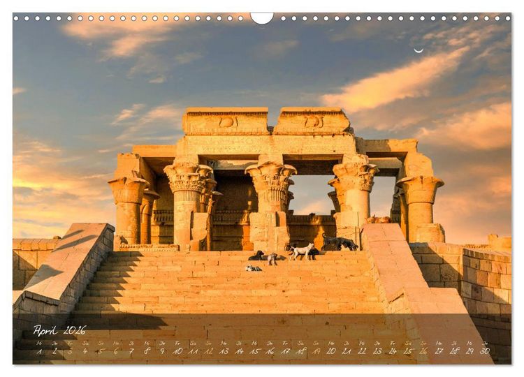 Produktbild: Faszination &Auml;gypten: Kairo - Luxor - Abu Simbel (Wandkalender 2026 DIN A3 quer), CALVENDO Monatskalender