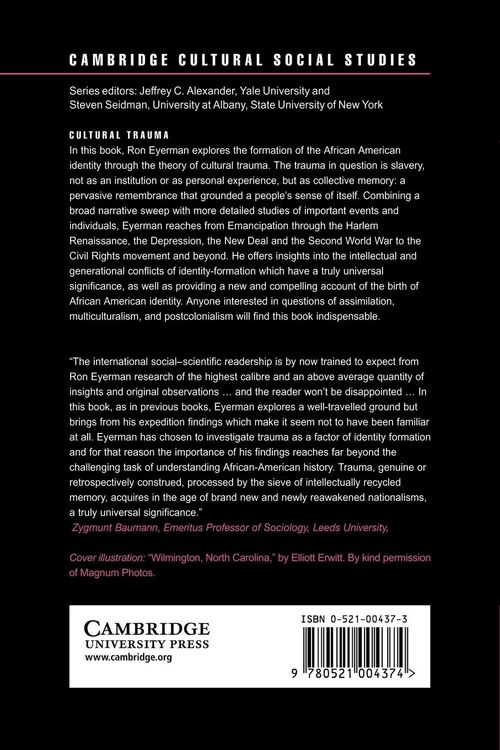 Produktbild: Cultural Trauma