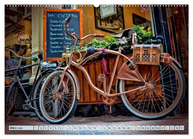 Produktbild: Amsterdam - Venedig des Nordens (hochwertiger Premium Wandkalender 2026 DIN A2 quer), Kunstdruck in Hochglanz