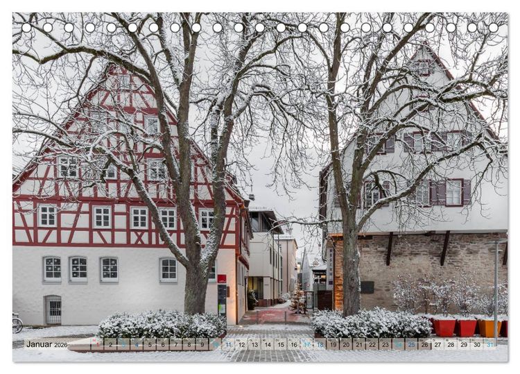 Produktbild: Nagold (Tischkalender 2026 DIN A5 quer), CALVENDO Monatskalender