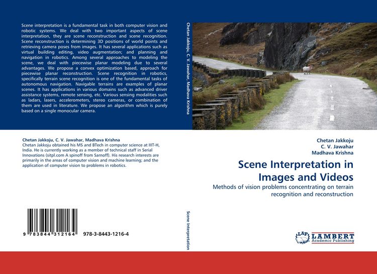 Produktbild: Scene Interpretation in Images and Videos