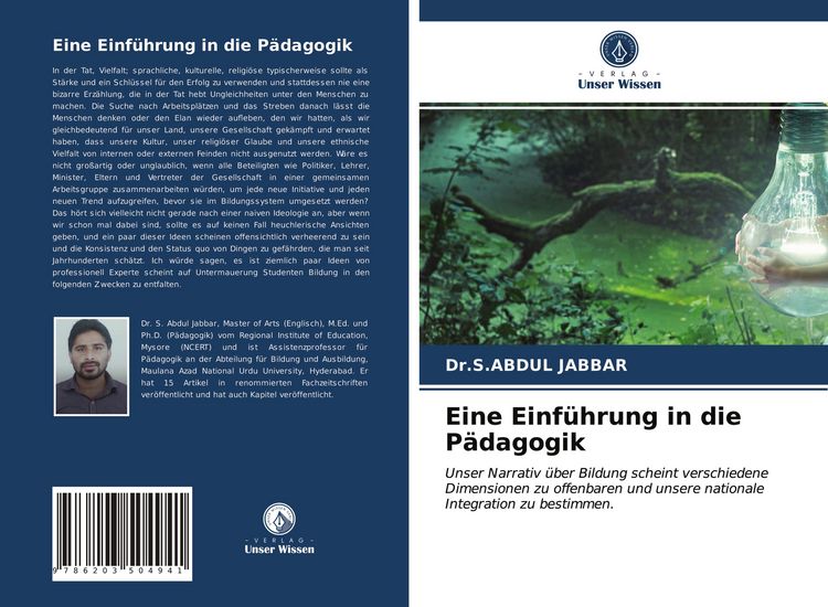 Produktbild: Eine Einf&uuml;hrung in die P&auml;dagogik