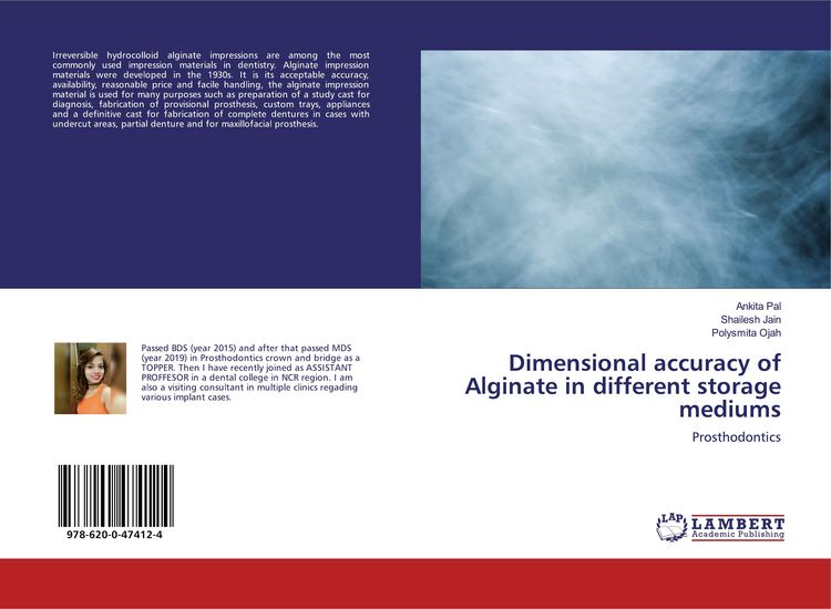Produktbild: Dimensional accuracy of Alginate in different storage mediums
