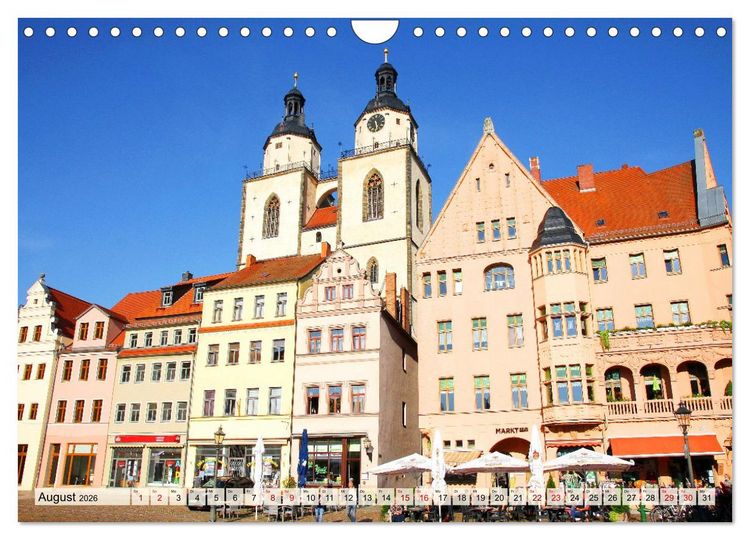 Produktbild: Reise durch Ostdeutschland (Wandkalender 2026 DIN A4 quer), CALVENDO Monatskalender