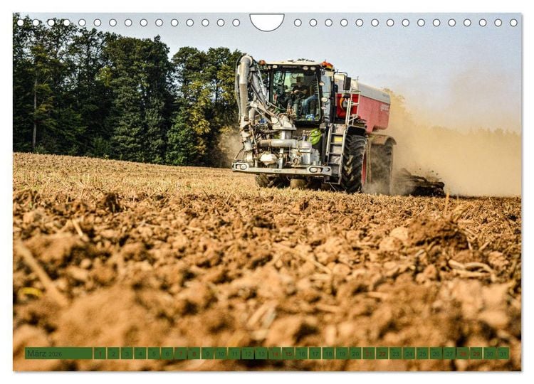Produktbild: Landwirtschaft - G&uuml;lleausbringung (Wandkalender 2026 DIN A4 quer), CALVENDO Monatskalender