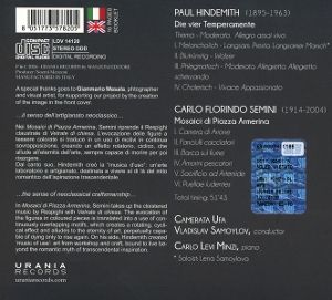 Produktbild: Die vier Temperamente f&uuml;r Klavier & Orchester