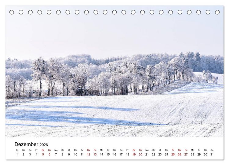 Produktbild: Masuren 2026 - Land der 1000 Seen (Tischkalender 2026 DIN A5 quer), CALVENDO Monatskalender