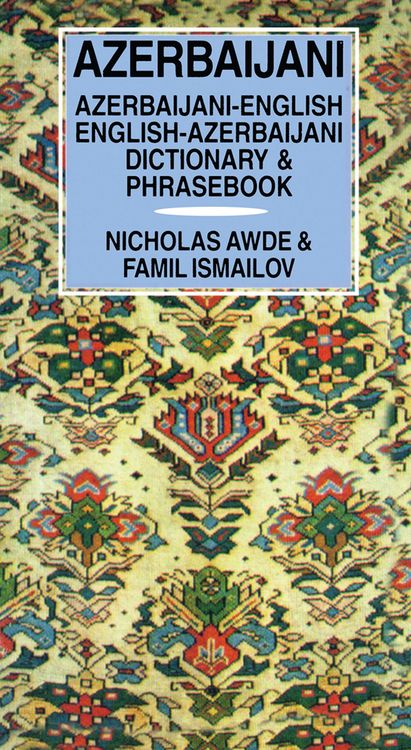 Produktbild: Azerbaijani Dictionary and Phrasebook