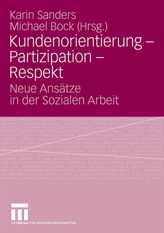 Produktbild: Kundenorientierung - Partizipation - Respekt