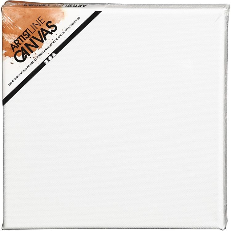 Produktbild: Creativ Company Mal-Leinwand ArtistLine Leinwand, Wei&szlig;, 20x20 cm, T 1,6 cm, 360 g, 1 Stk