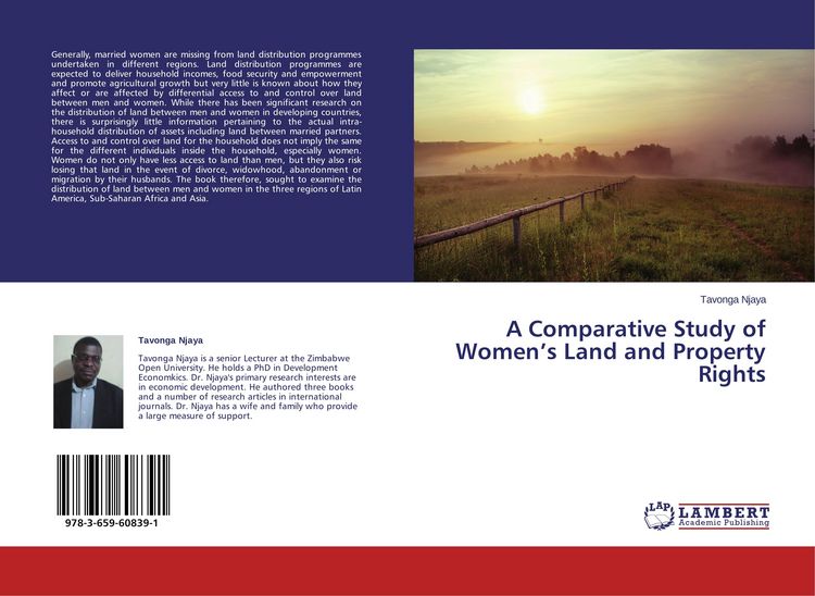 Produktbild: A Comparative Study of Women's Land and Property Rights