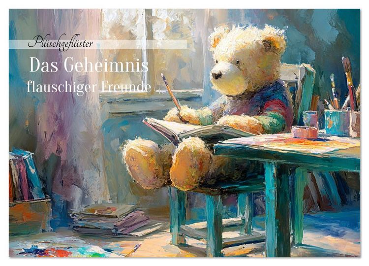 Produktbild: Das geheime Leben flauschiger Freunde (Wandkalender 2026 DIN A4 quer), CALVENDO Monatskalender
