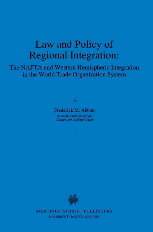 Produktbild: Abbott: Abbott: Law and Policyof Regional Pa.