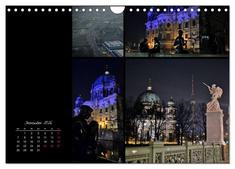 Produktbild: BERLIN horizontal (Wandkalender 2026 DIN A4 quer), CALVENDO Monatskalender