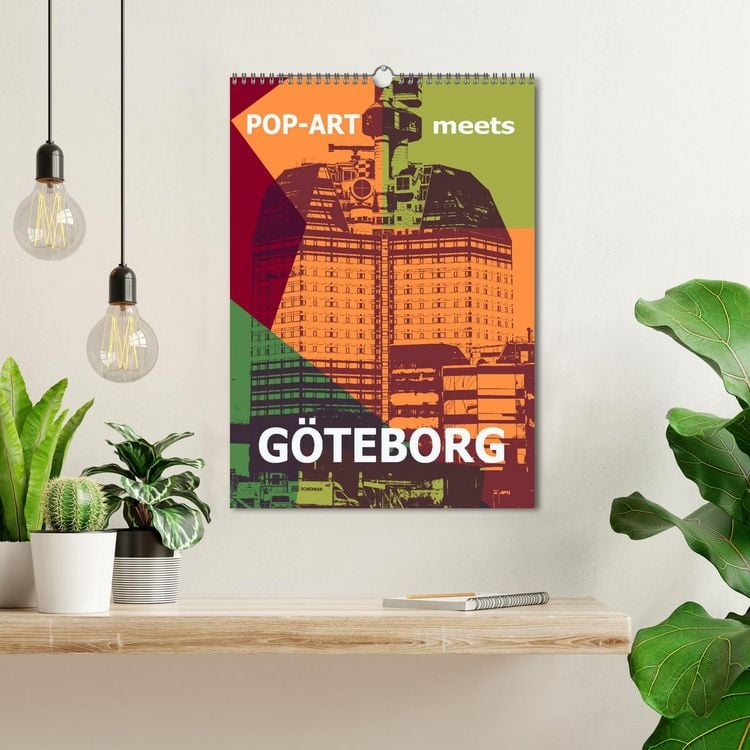 Produktbild: POP-ART meets G&ouml;teborg (Wandkalender 2026 DIN A3 hoch), CALVENDO Monatskalender