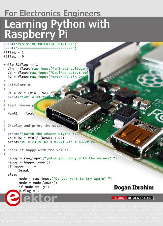 Produktbild: Learning Python with Raspberry Pi