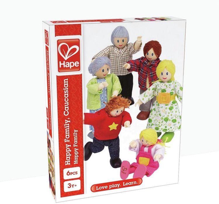Produktbild: Puppenfamilie &ndash; Helle Hautfarbe