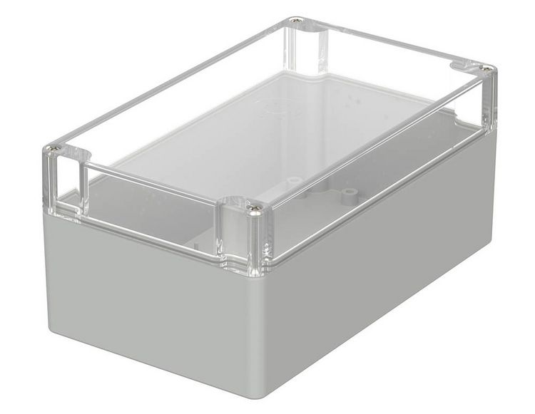 Produktbild: Bopla EUROMAS M 237 G 02237100 Industrie-Geh&auml;use 200 x 120 x 90 Polycarbonat Lichtgrau (RAL 7035) 1 St.