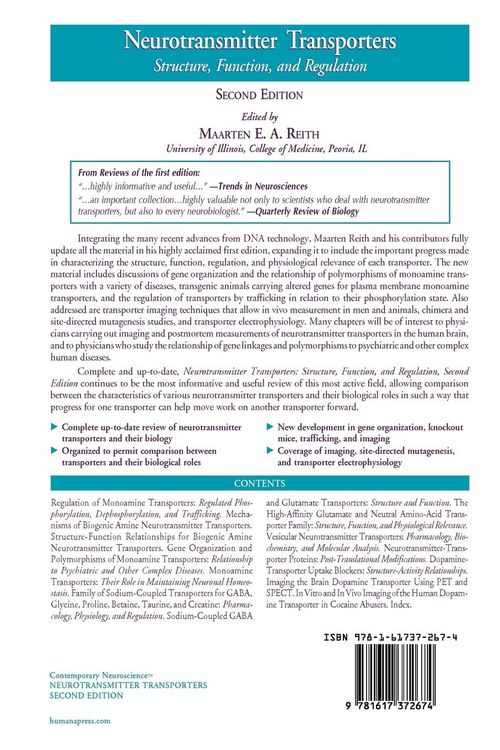 Produktbild: Neurotransmitter Transporters