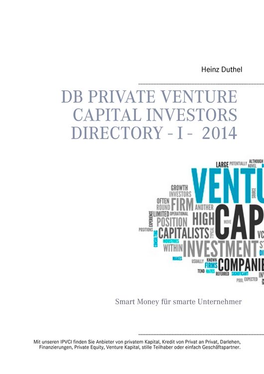 Produktbild: DB Private Venture Capital Investors Directory I - 2014