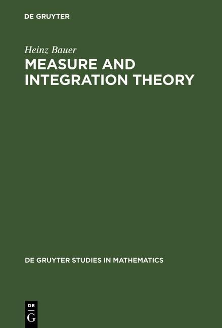 Produktbild: Measure and Integration Theory