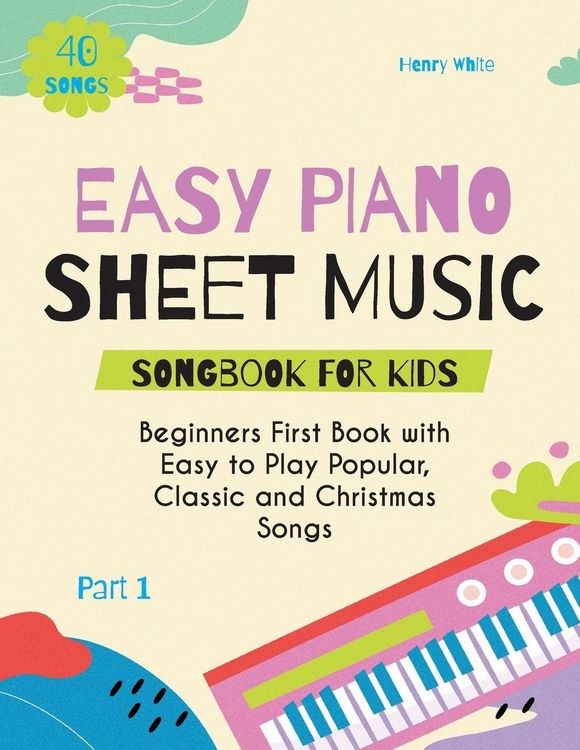 Produktbild: Easy Piano Sheet Music Songbook for Kids