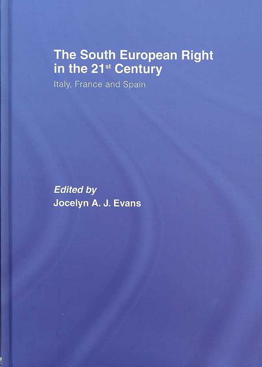 Produktbild: Evans, J: South European Right in the 21st Century