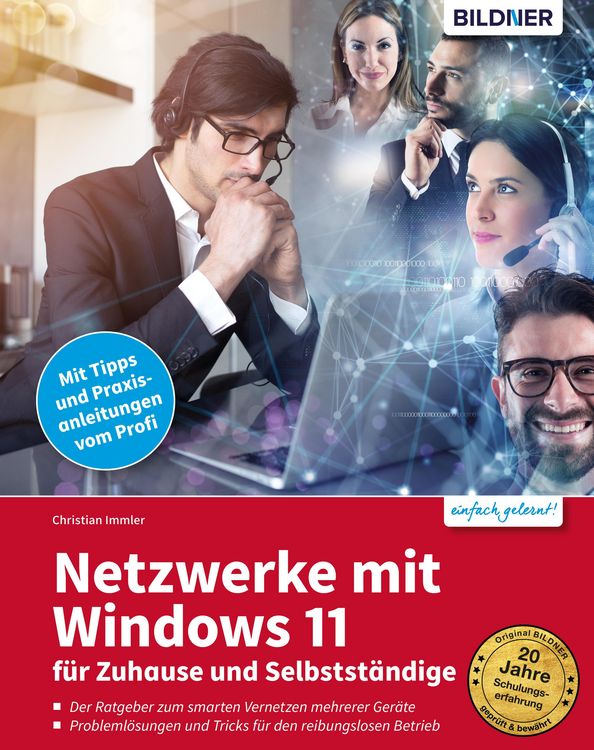 Produktbild: Netzwerke mit Windows 11 - f&uuml;r Zuhause und Selbstst&auml;ndige