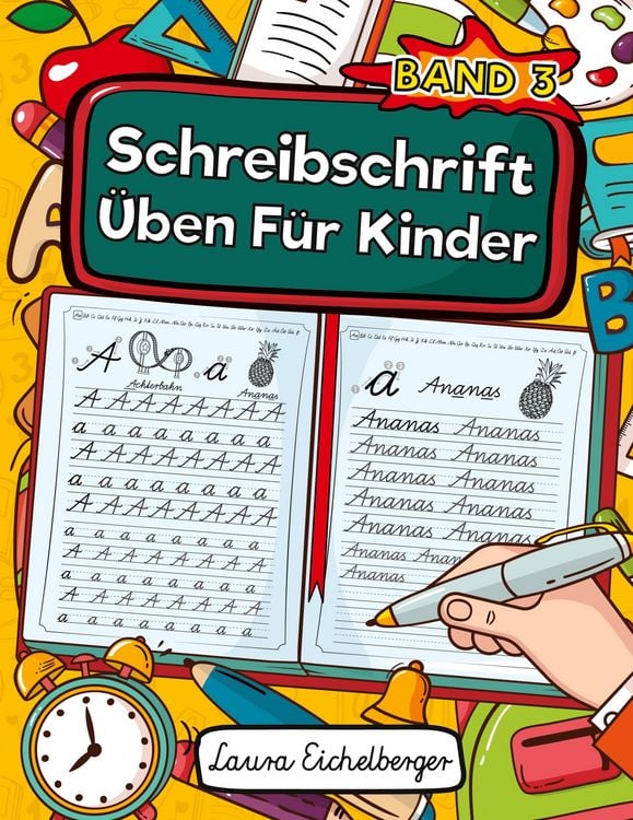Produktbild: Schreibschrift &Uuml;ben F&uuml;r Kinder (SAS)
