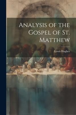 Produktbild: Analysis of the Gospel of St. Matthew