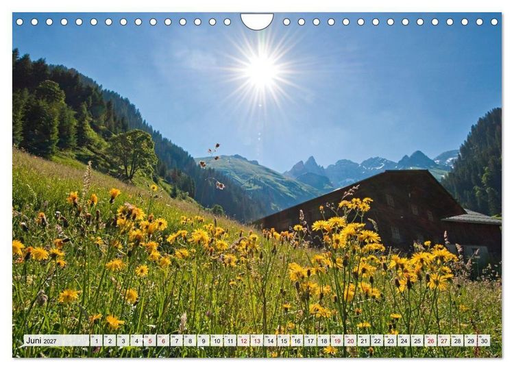 Produktbild: Traumhaftes Allg&auml;u (Wandkalender 2027 DIN A4 quer), CALVENDO Monatskalender