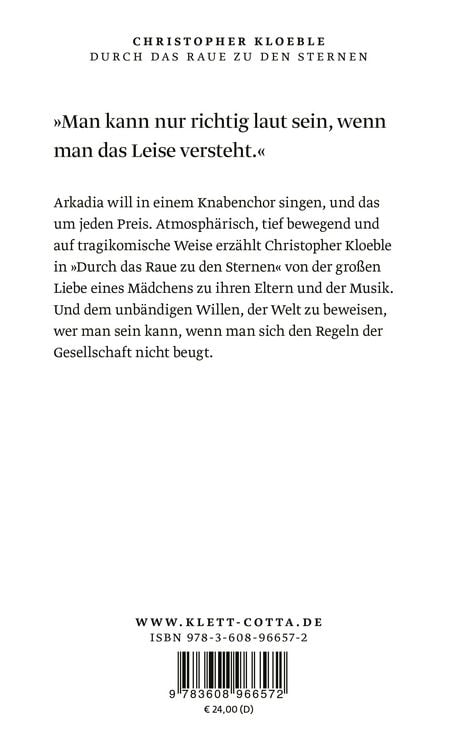 Produktbild: Durch das Raue zu den Sternen
