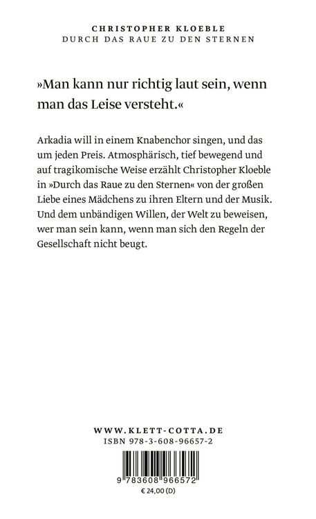 Produktbild: Durch das Raue zu den Sternen