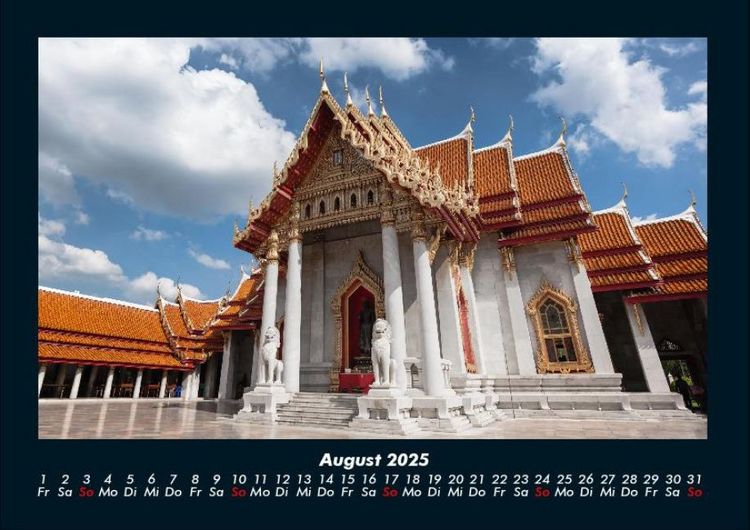 Produktbild: Tempel 2025 Fotokalender DIN A4