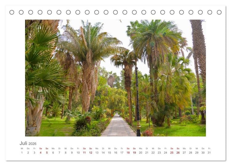 Produktbild: &Auml;gypten - unterwegs mit Julia Hahn (Tischkalender 2026 DIN A5 quer), CALVENDO Monatskalender