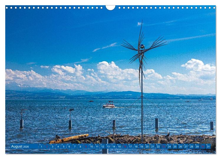Produktbild: Drei L&auml;nder ein See - Bodensee (Wandkalender 2026 DIN A3 quer), CALVENDO Monatskalender