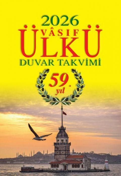 Produktbild: &Uuml;lk&uuml; Duvar Takvimi 2026