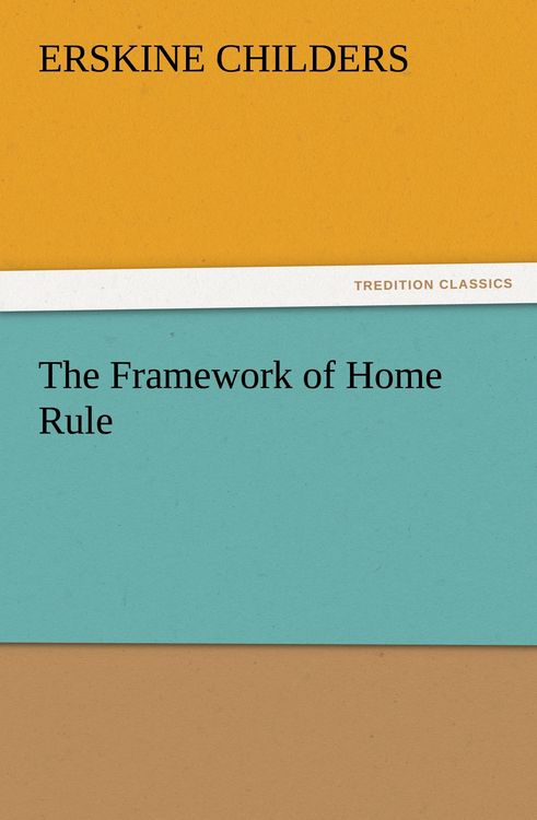 Produktbild: The Framework of Home Rule